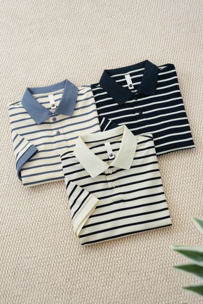 ÁO THUN POLO SỌC NGANG - P004207
