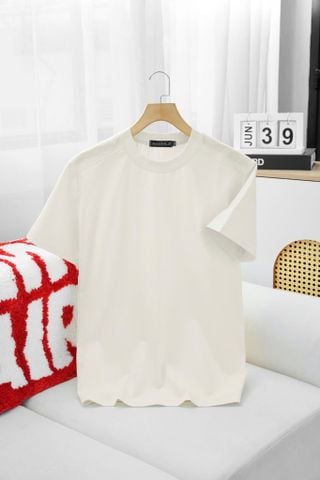 ÁO THUN CỔ TRÒN TRẮNG - P004241