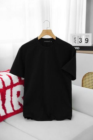 ÁO THUN CỔ TRÒN ĐEN - P004242