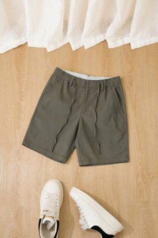 QUẦN SHORT KAKI RÊU- P004276