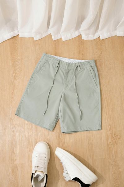 QUẦN SHORT KAKI XÁM - P004276