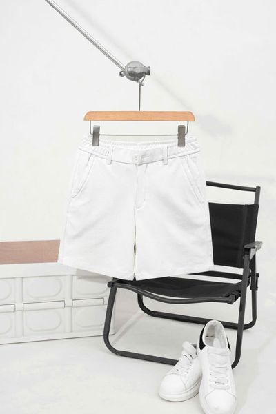 QUẦN SHORT THUN TRẮNG - P004279