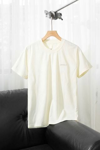 ÁO THUN CỔ TRÒN TRẮNG KEM - P004278