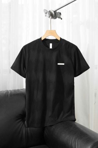 ÁO THUN CỔ TRÒN ĐEN - P004278