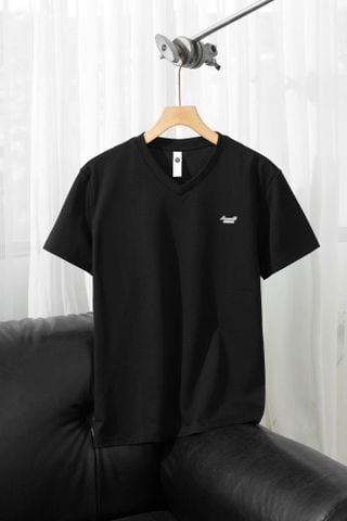 ÁO THUN CỔ TRÒN TIM ĐEN - P004295