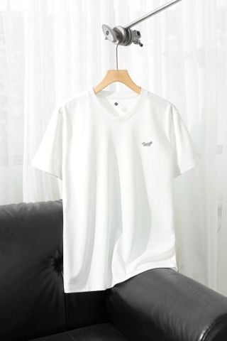 ÁO THUN CỔ TRÒN TIM TRẮNG - P004295