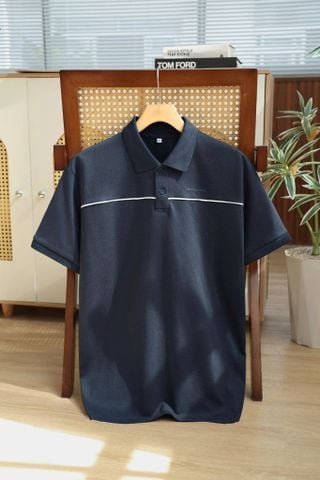 ÁO THUN POLO XANH ĐEN - P004309