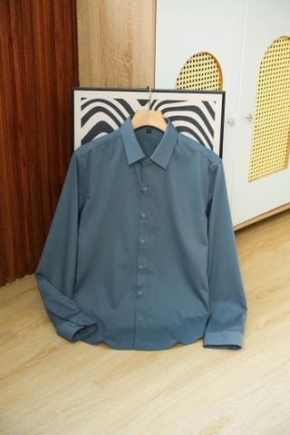 ÁO SƠ MI NAM TAY DÀI SỌC GÂN XANH - T003562