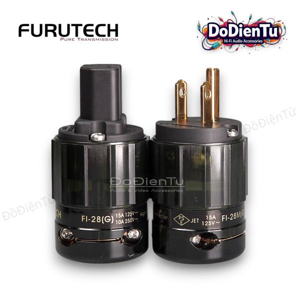 FURUTECH フルテック FI-28M/28(R) 各1個 人気電源プラグセット FURUTECH フルテック FI-28M/28(R) 各1個 人気電源プラグセット