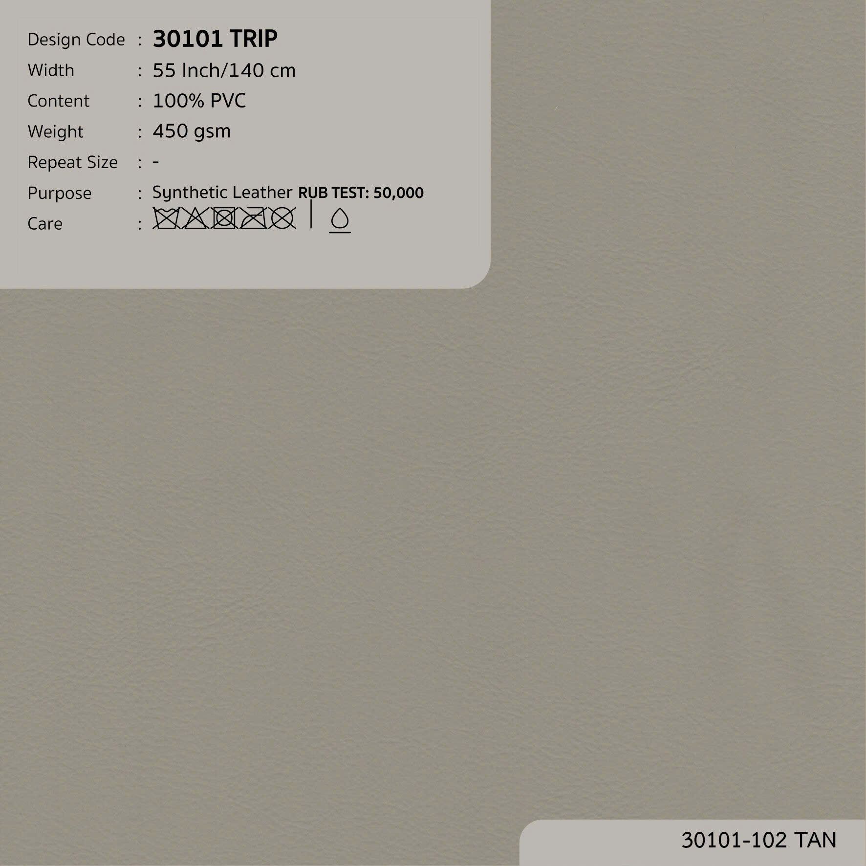 30101 vải PVC bọc nệm ghế TRIP 4 màu copyright 2025