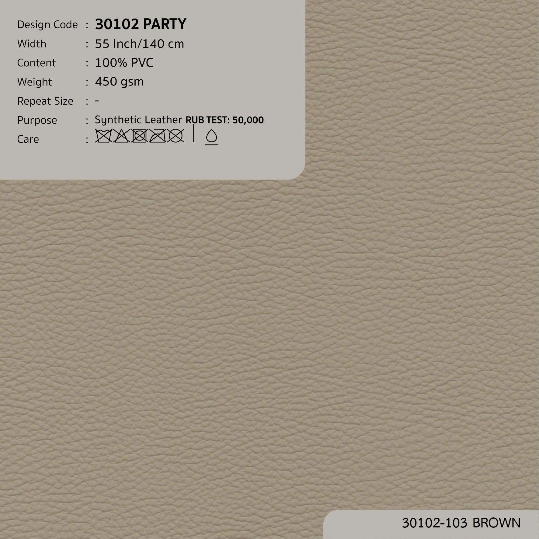 30102 vải PVC bọc nệm ghế PARTY 4 màu copyright 2025