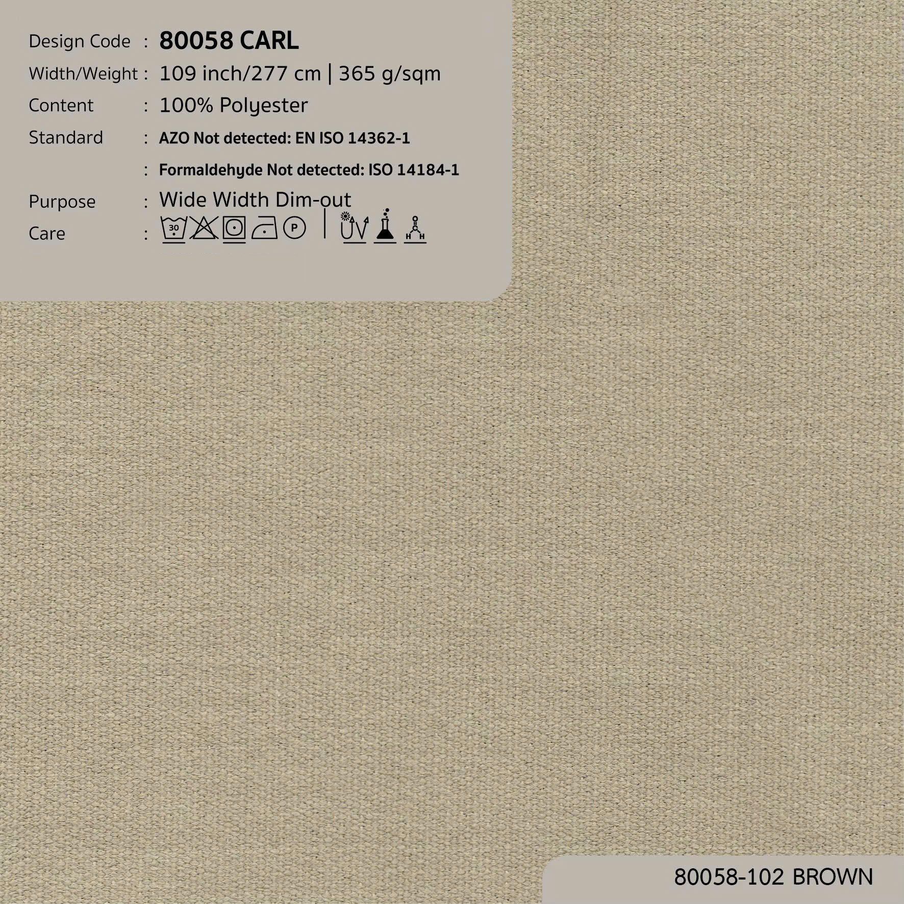 80058 CARL 8 màu Nitas drapery copyright 2025