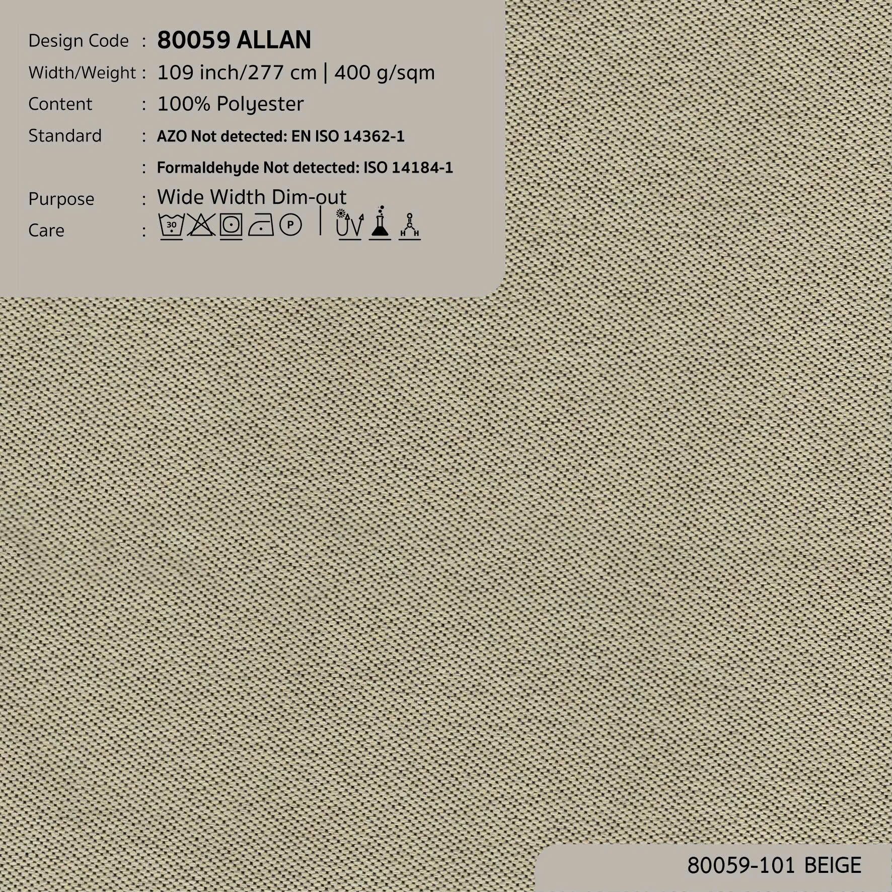 80059 ALAN 2 màu Nitas drapery copyright 2025