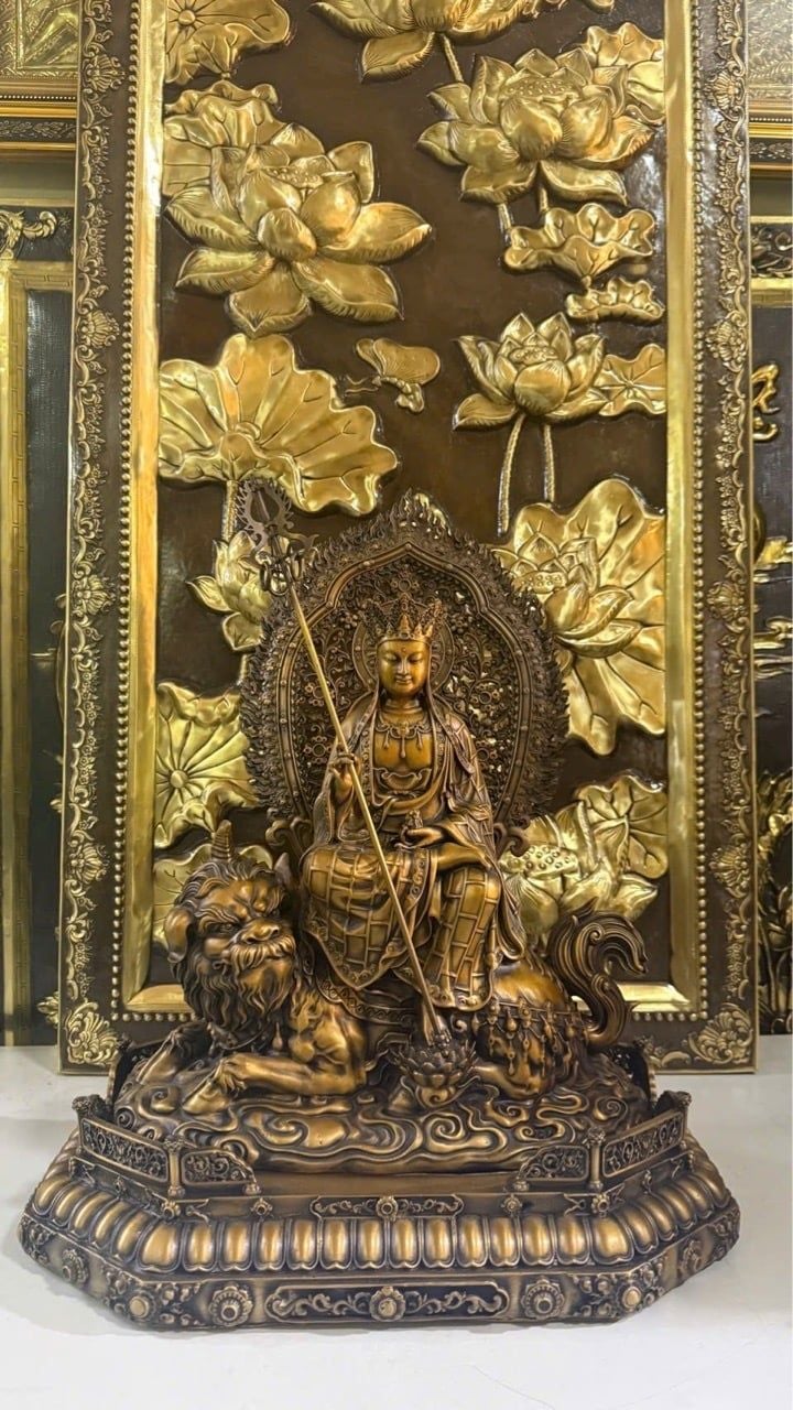 Tượng Địa Tạng Vương Bồ tát bằng đồng