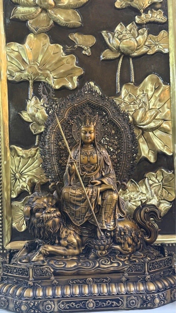 Tượng Địa Tạng Vương Bồ tát bằng đồng