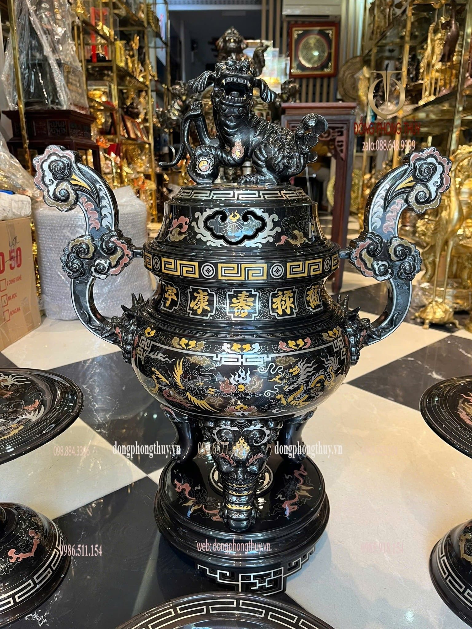 bộ đỉnh đồng ngũ sự