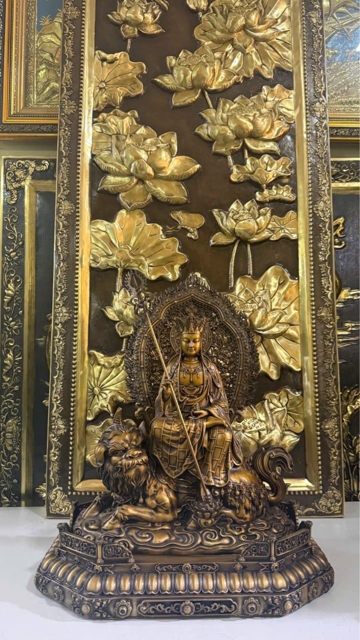 Tượng Địa Tạng Vương Bồ tát bằng đồng