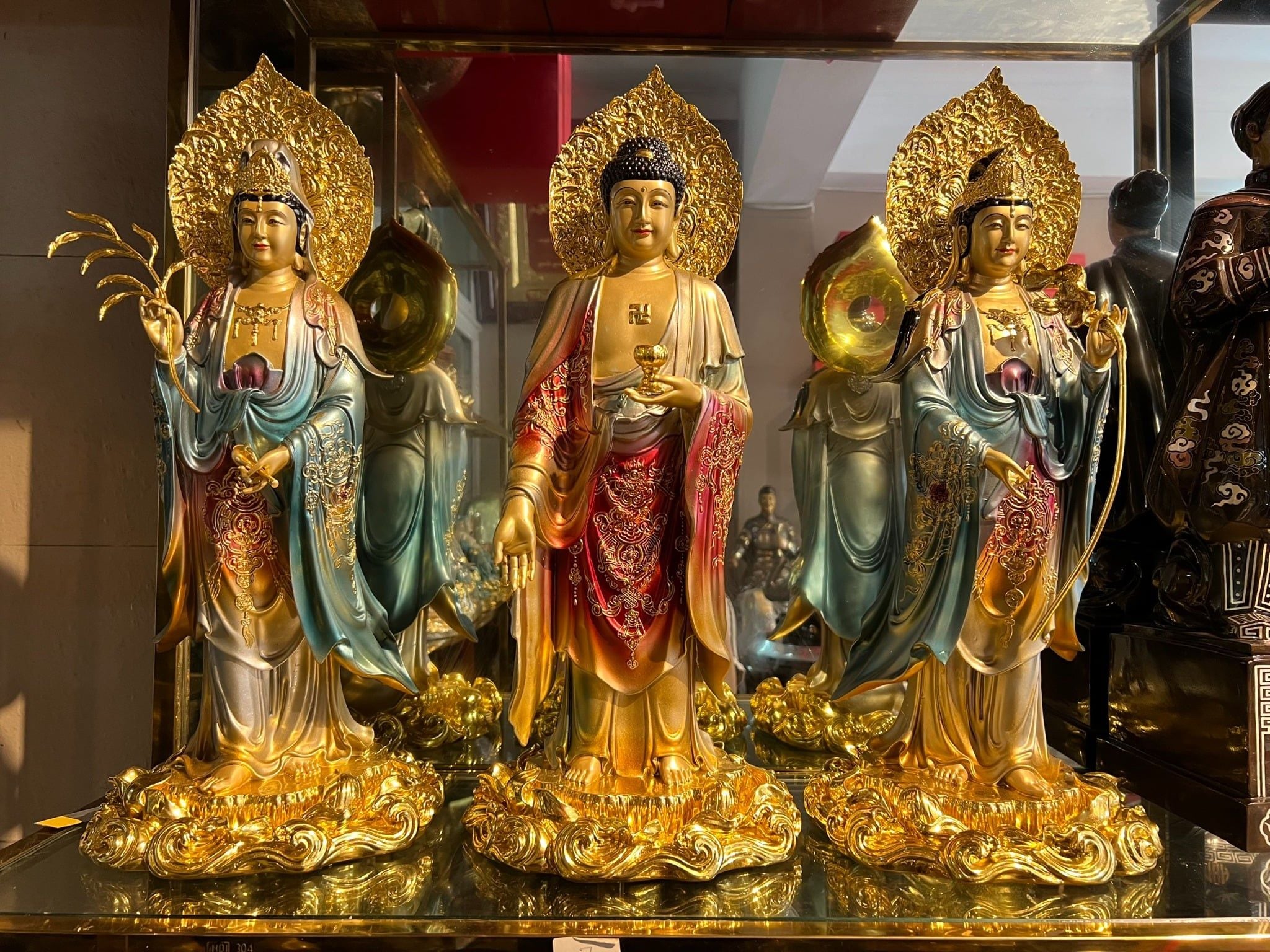 tượng phật tây phương tam thánh