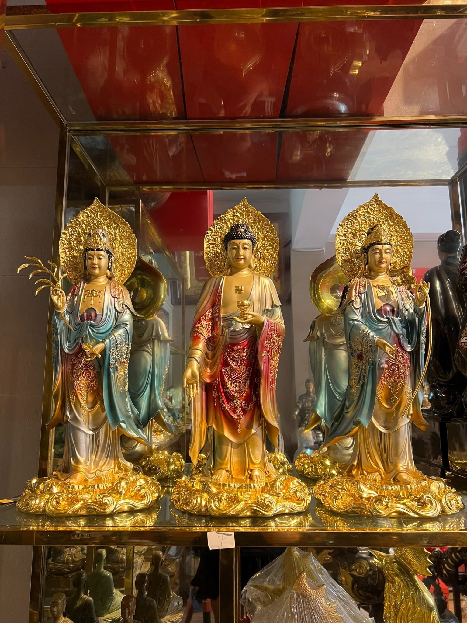 tượng phật tây phương tam thánh