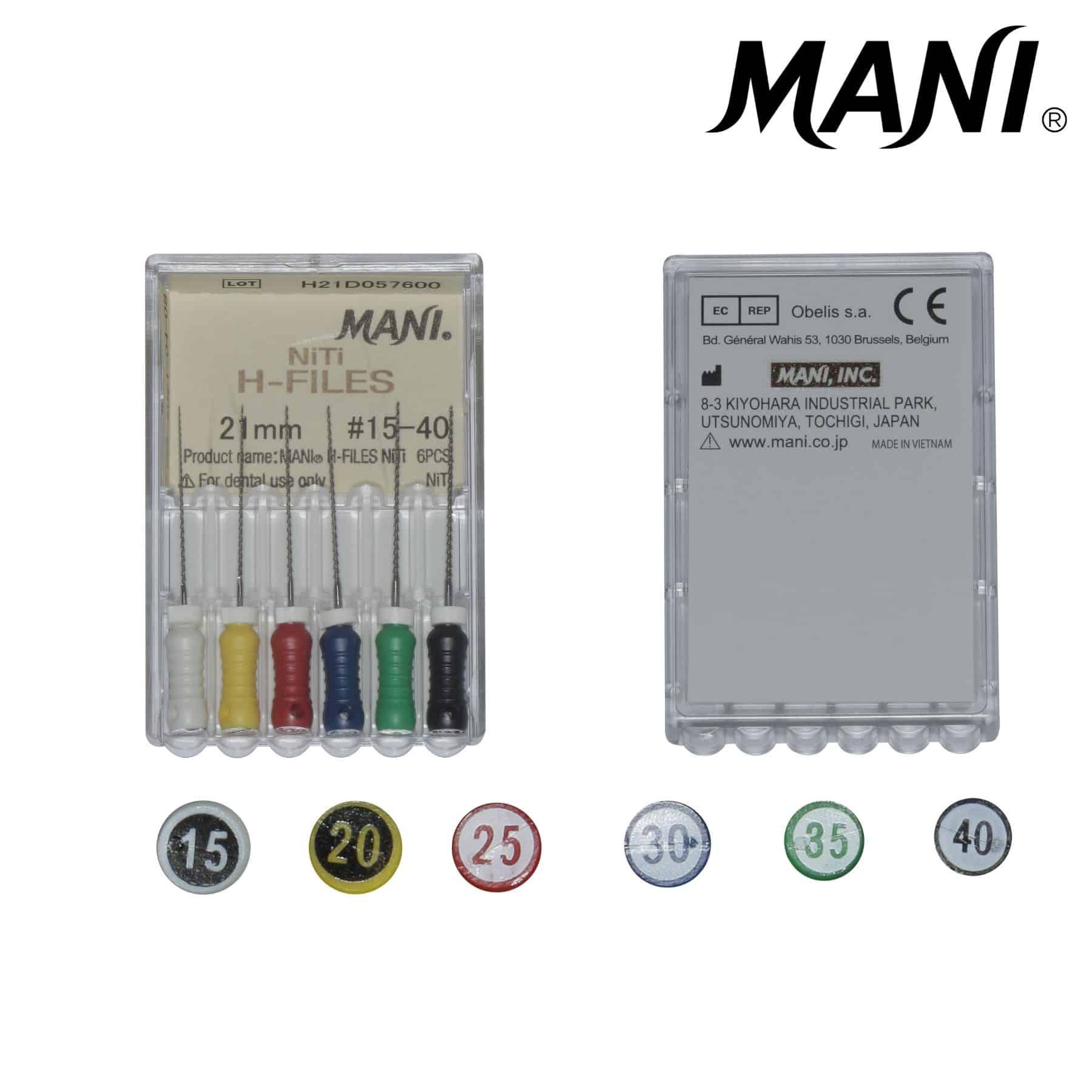Dũa tay dẻo MANI NITI H-FILES