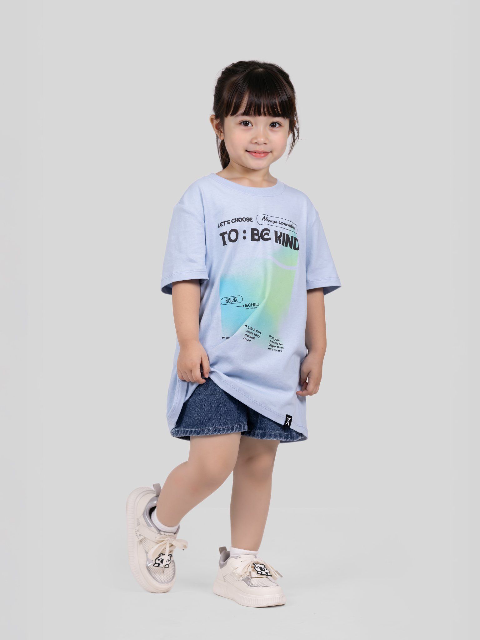 Áo Thun Trẻ Em Typo To Be Kind KTS 3433