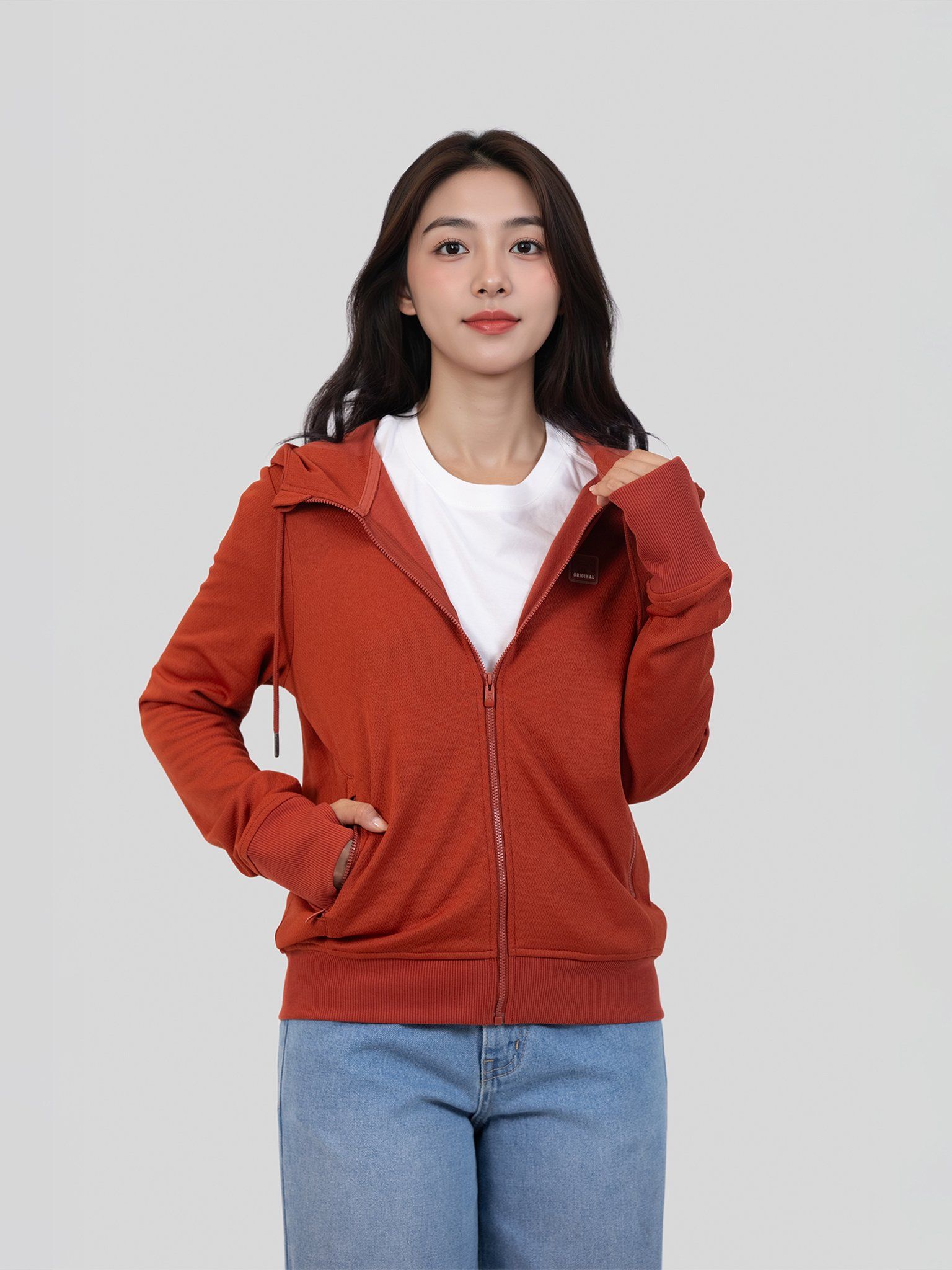 Áo khoác Thun Nữ Anti UV Original Ver 2.0 WOK 2076