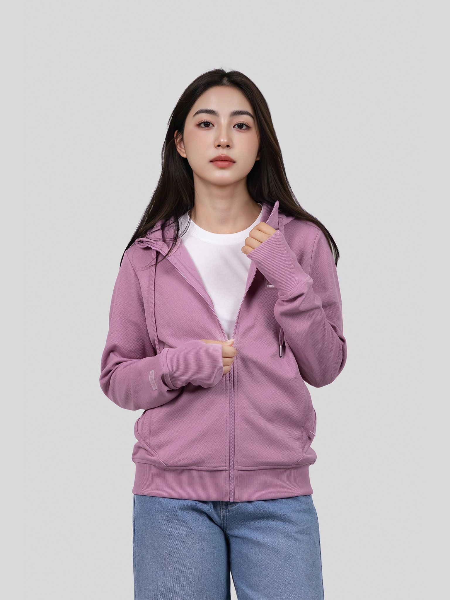 Áo Khoác Nữ Anti UV Original WOK 2064