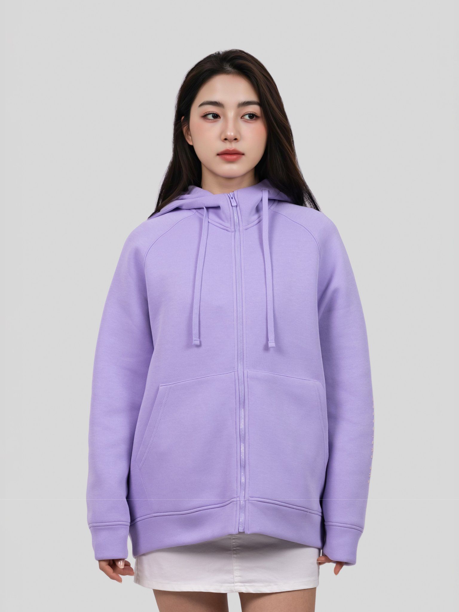 Áo Khoác Nữ Double Face Original Slogan WOK 2063