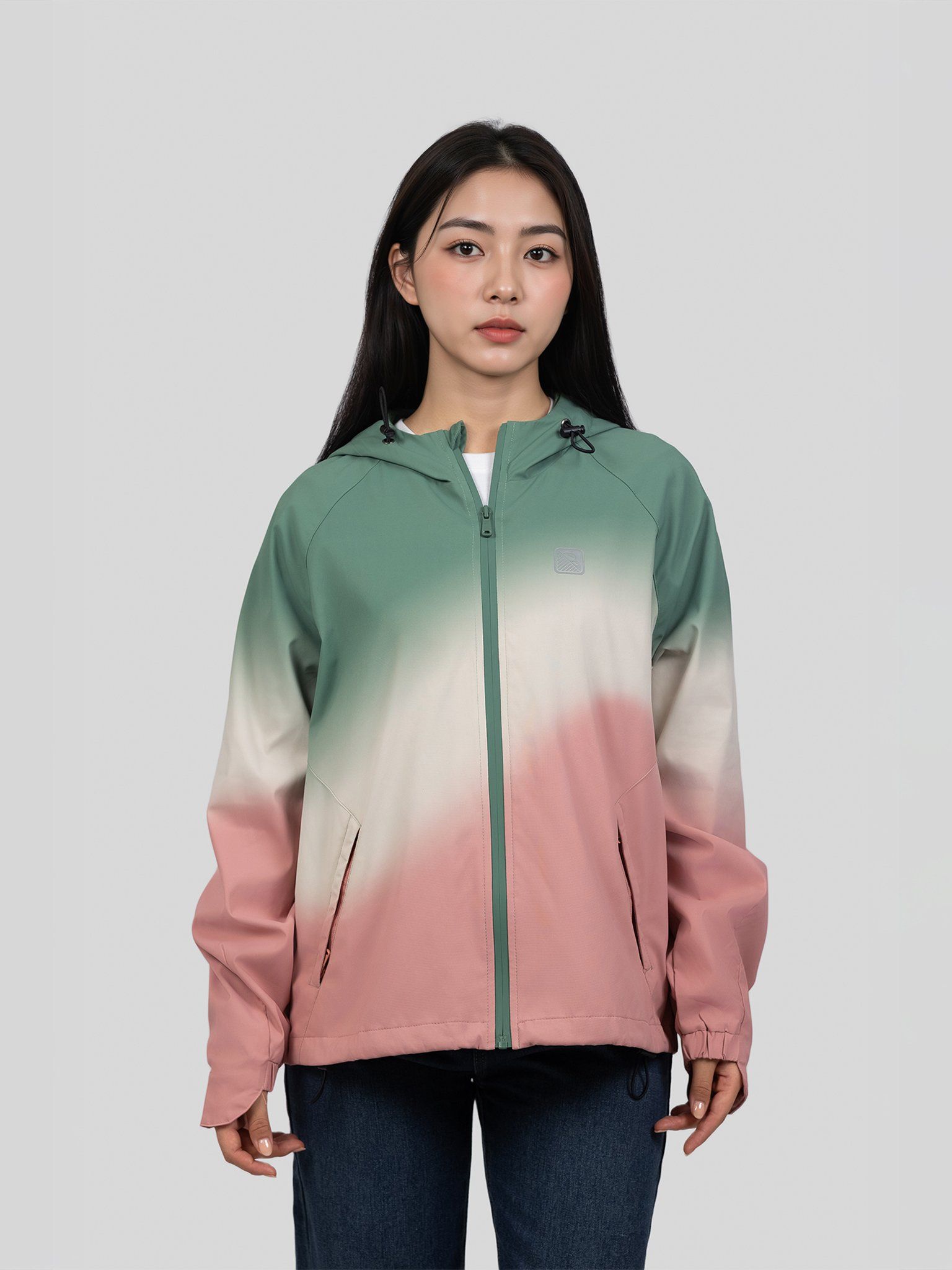 Áo Khoác Dù Nữ Windnova Ombre FW25 WOP 2088