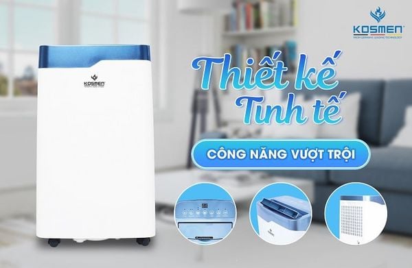 Máy hút ẩm Kosmen KM-20N 20 lít/ngày giá sỉ cực rẻ