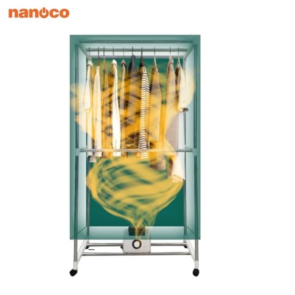 Tủ sấy quần áo Nanoco NCD1502 1500W có lắp đặt tận nơi
