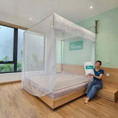 Màn Tuyn (Cao Cấp)- Có Diềm- Xếp 2 Lớp- Trắng Màn Tuyn (Cao Cấp)- Có Diềm- Xếp 2 Lớp- Trắng