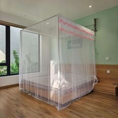 Màn Tuyn (Cao Cấp)- Có Diềm- Xếp 2 Lớp Ren Hồng Màn Tuyn (Cao Cấp)- Có Diềm- Xếp 2 Lớp Ren Hồng