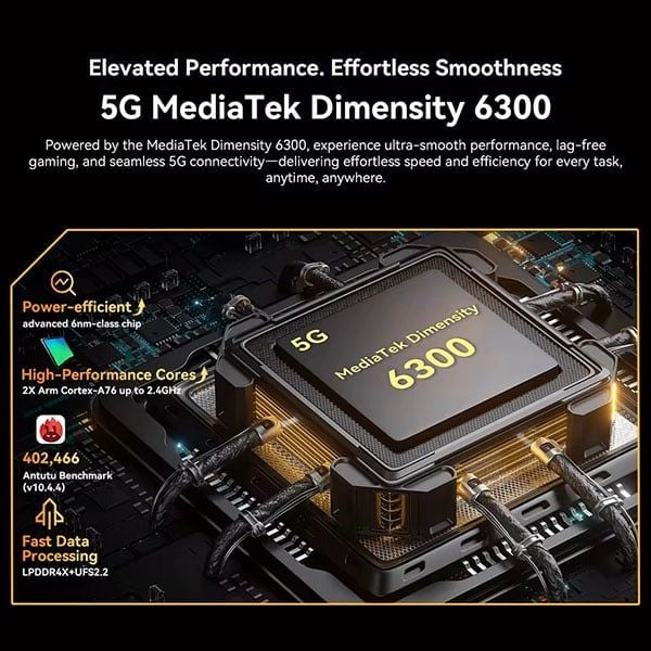 BLACKVIEW BL7000 5G AI | 8GB RAM, 256GB, 7500Amh, 6.78