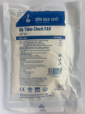 Bộ tiêm chích FAV tiệt trùng (1 bộ/gói)