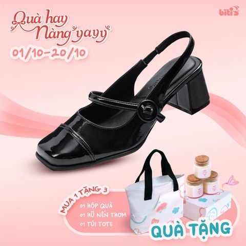 Giày Bít Biti’s Nữ Màu Đen BFW006088DEN