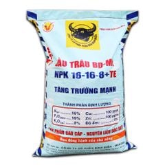 Đầu Trâu BĐ MK NPK 16-16-8 + TE | Tăng trưởng mạnh các loại cây trồng - Bao 50Kg
