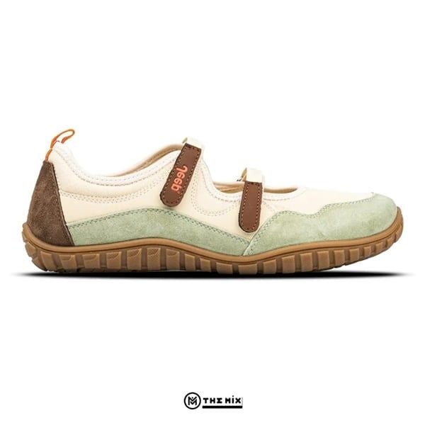 Jeep Outdoor Shoes Women's Low Top ''Cream Light Green''
