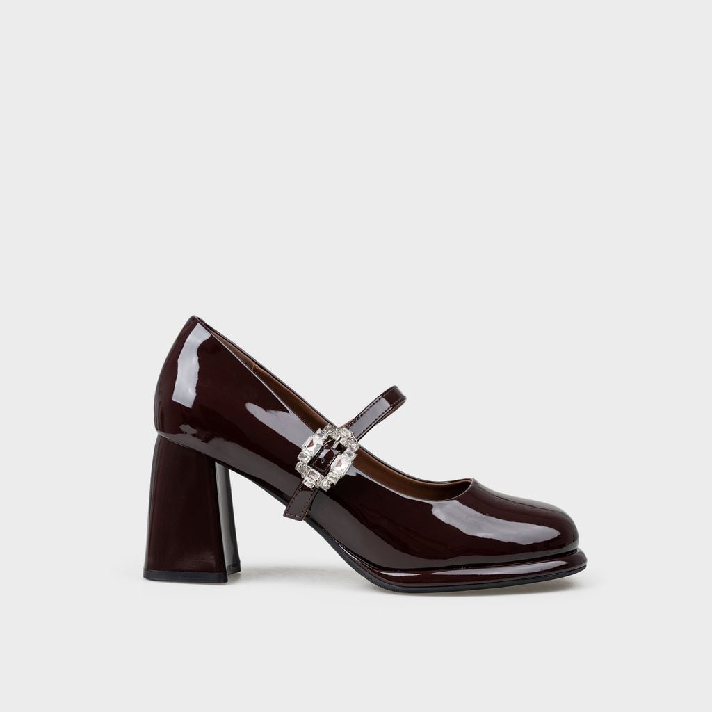 Giày Nữ Cao Gót Bít Mũi Vuông CHRISTINA-Q GBV188I