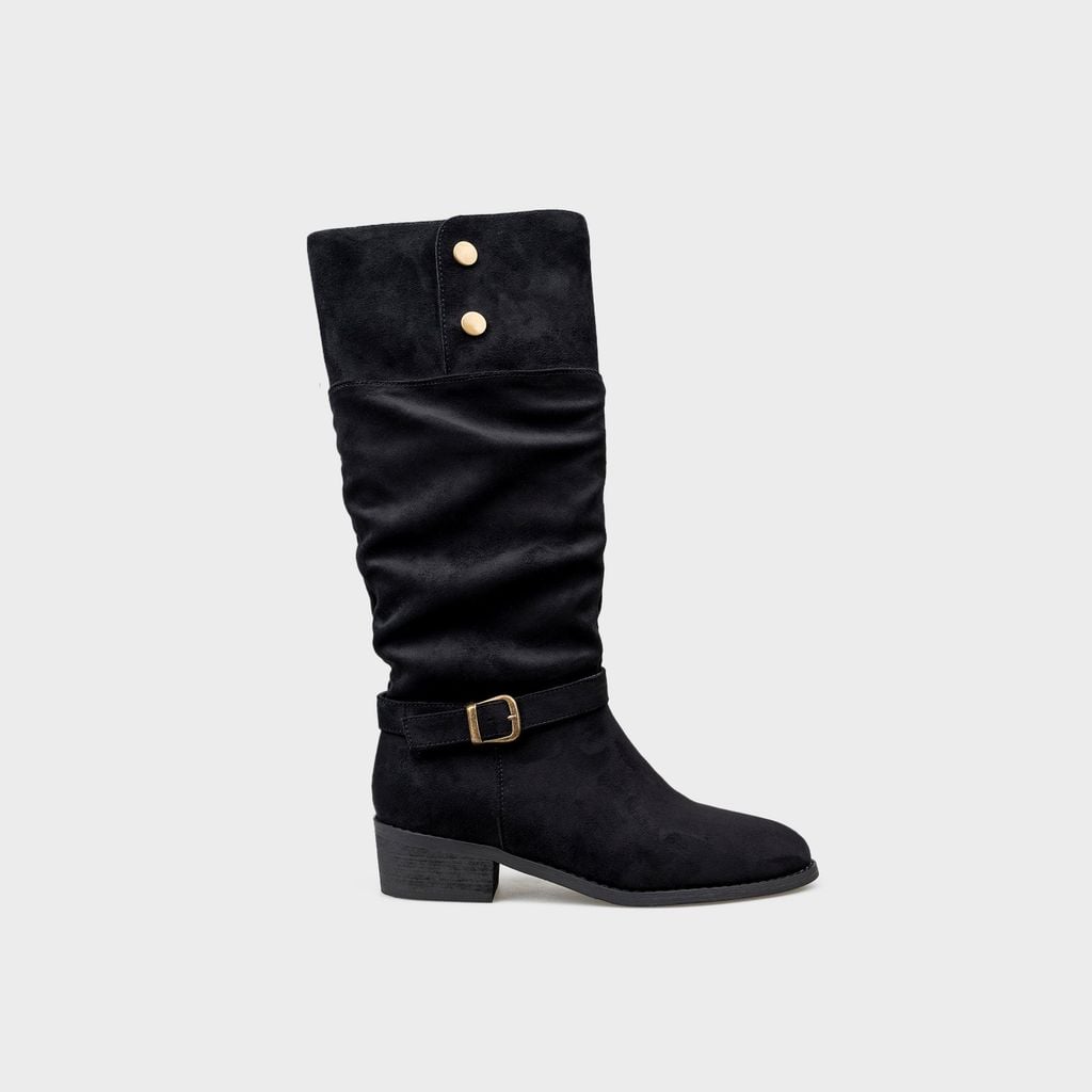 Giày Boots Nữ Mũi Tròn CHRISTINA-Q BOT134H