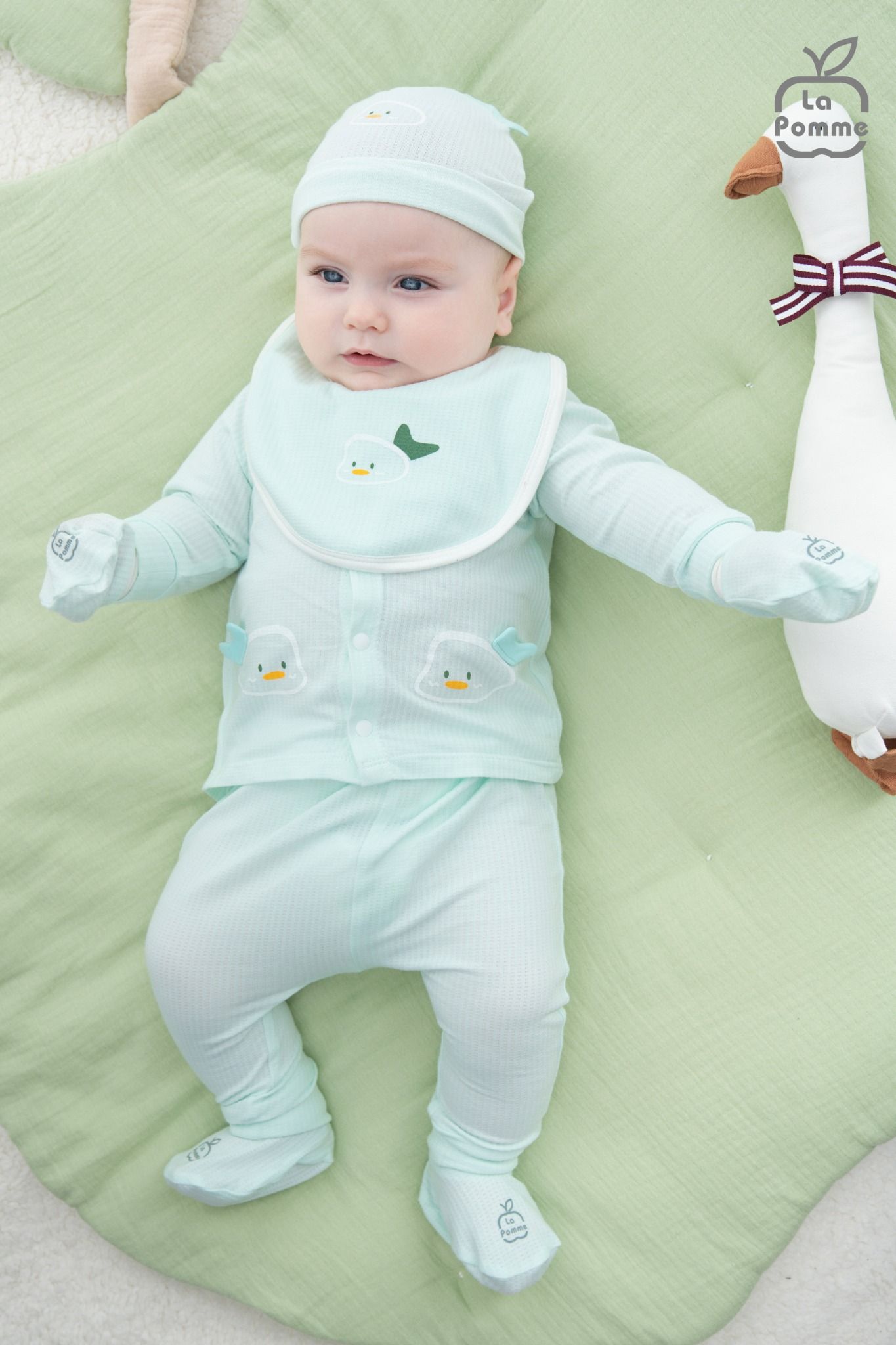 Set bao tay bao chân La Pomme Bé yêu bồng bềnh