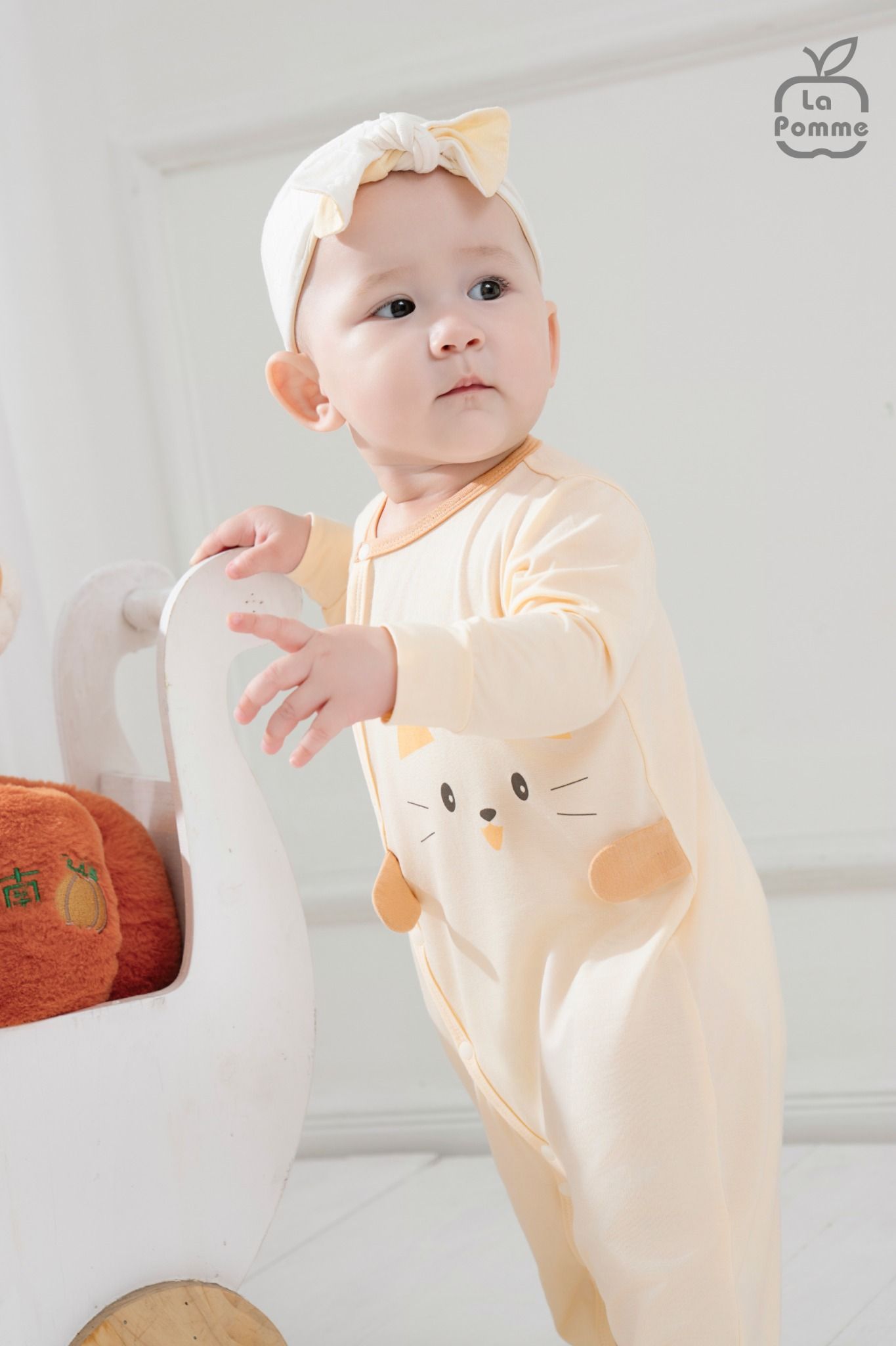 Body dài tay La Pomme mimi đáng yêu