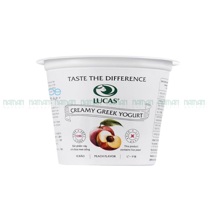Yogurt Peach Lucas 120G