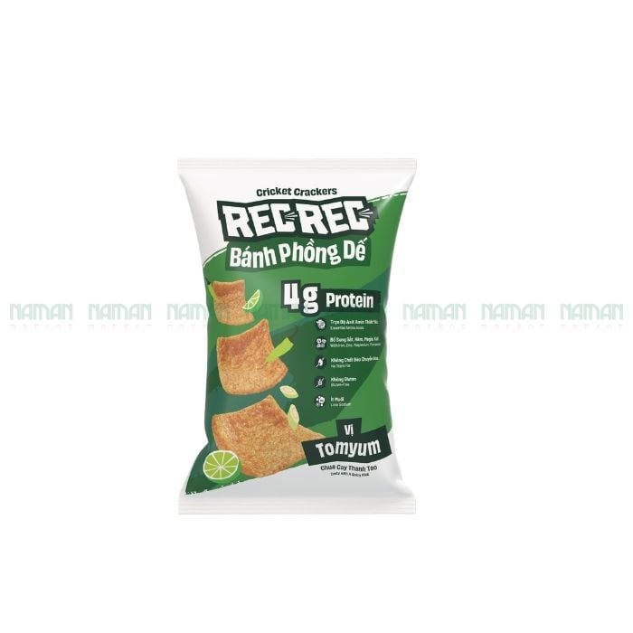 Snack Cricket Tom Yum Flavor Rec Rec 40G