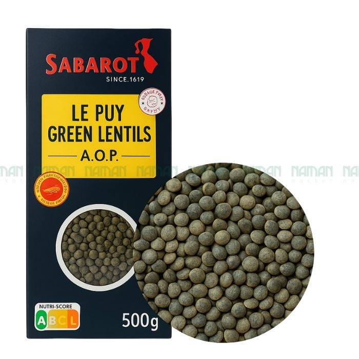 Dry Green Lentils Sabarot 500G