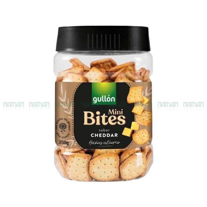 Mini Biscuit Cheddar Cheese Gullon 250G