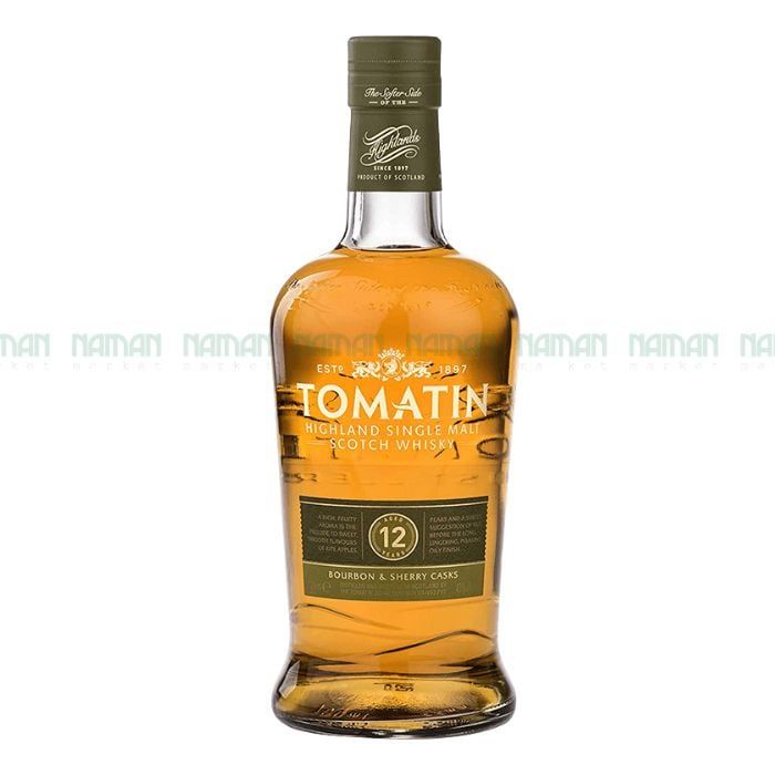 Whisky Single Malt Scotch 12 Years 43% Tomatin 700Ml