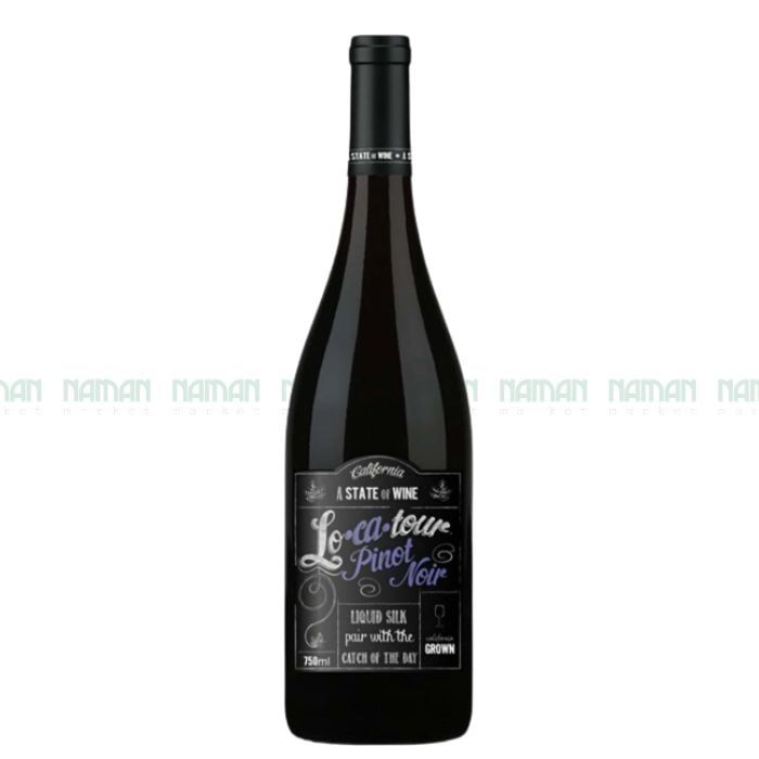 Rượu Vang Đỏ Pinot Noir California Locatour 750Ml