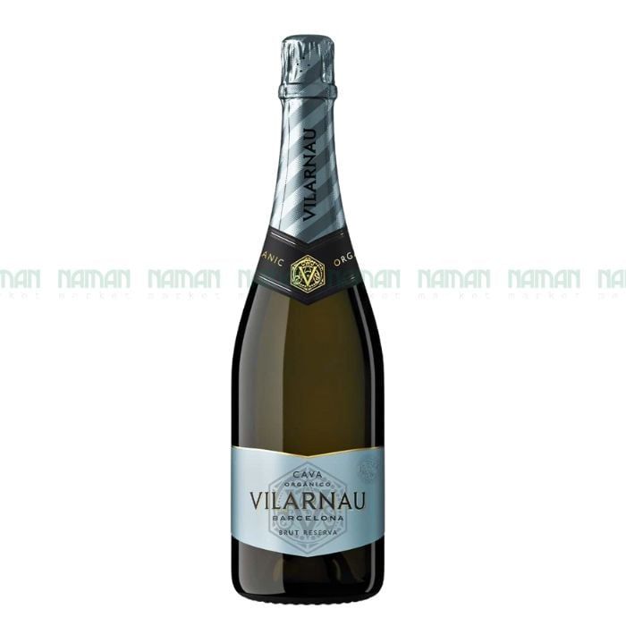 Sparkling Wine Cava Organico Brut Reserva 11.5% Vilarnau 750Ml