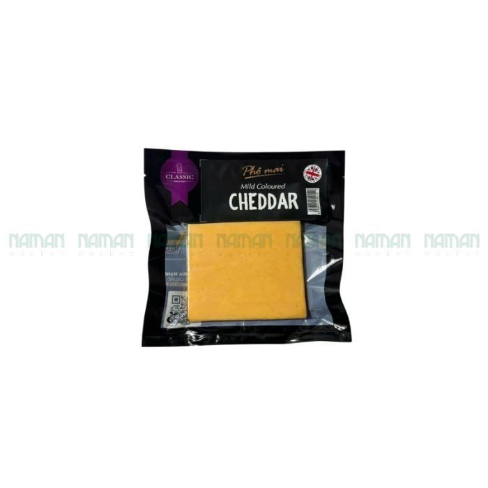 Cheddar Cheese Mild Coloured Coombe Castle 100G